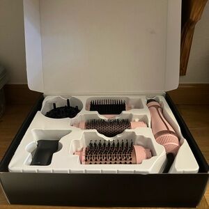 Pink Hair Styling Tool Set